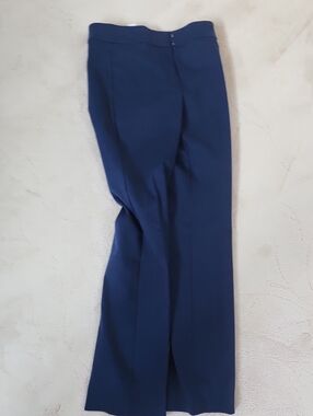 White House Black Market Navy Straight-Leg Pants